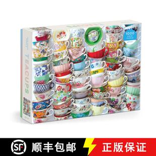 【3-4周达】Teacups 1000 Piece Puzzle [9780735380592]