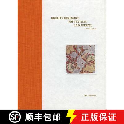 【3-4周达】精装 Quality Assurance for Textiles and Apparel 2nd Edition [9781563675546]
