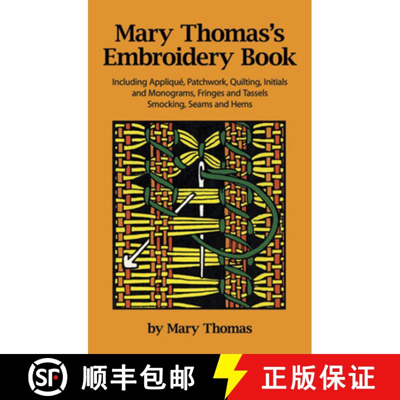 【3-4周达】Mary Thomas's Embroidery Book [9780486245300]
