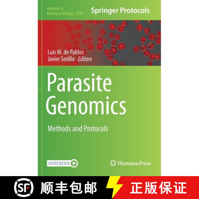 【3-4周达】Parasite Genomics : Methods and Protocols [9781071616833]