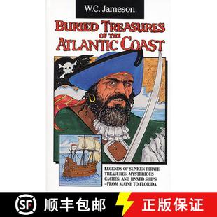 Treasures Atlantic Buried Mysterious 9780874834840 Pirate 3周达 Legends Coast the Cac... Sunken