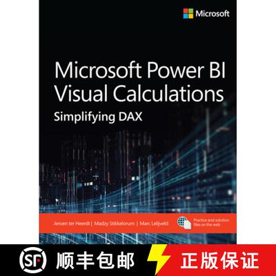 【3-4周达】Microsoft Power Bi Visual Calculations: Simplifying Dax [9780135396926]