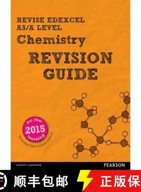 【3-4周达】Pearson REVISE Edexcel AS/A Level Chemistry: Revision Guide inc online edition - for 2025,... [9781447989974]