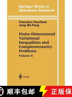 【3-4周达】Finite-Dimensional Variational Inequalities and Complementarity Problems [9781441930644]