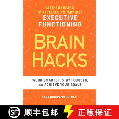 【3-4周达】Brain Hacks: Life-Changing Strategies to Improve Executive Functioning [9781641521604]