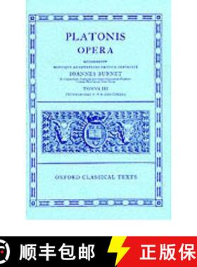 【3-4周达】Plato Opera: (Thg., Chrm., Laches., Lysis - Euthd., Prot., Gorg., Meno;Hp.Ma.Et Min., Lo, ... [9780198145424]