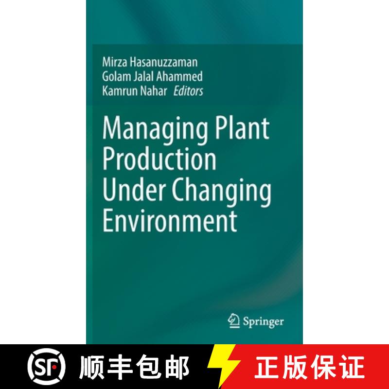 【3-4周达】Managing Plant Production Under Changing Environment [9789811650581]