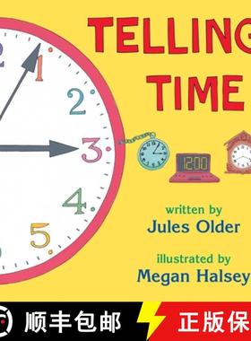 【3-4周达】Telling Time: How to Tell Time on Digital and Analog Clocks [9780881063974]