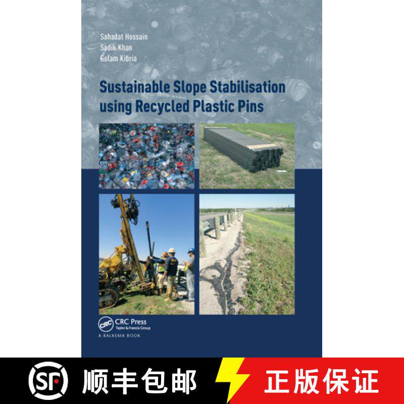 【3-4周达】Sustainable Slope Stabilisation Using Recycled Plastic Pins [9780367573584]
