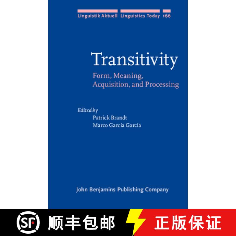 【2-3周达】Transitivity: Form, Meaning, Acquisition, and Processing [9789027255495]