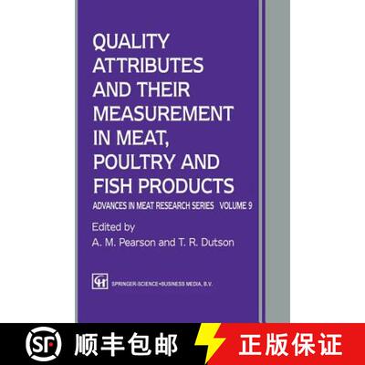 【3-4周达】Quality Attributes and their Measurement in Meat, Poultry and Fish Products [9781461359067]