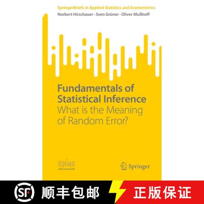 【3-4周达】Fundamentals of Statistical Inference : What is the Meaning of Random Error? (1st ed. 2022) [9783030990909]