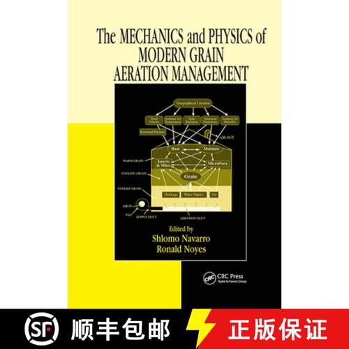 【3-4周达】精装 The Mechanics and Physics of Modern Grain Aeration Management [9780849313554]