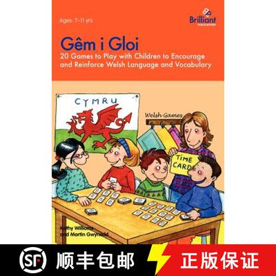 【3-4周达】Gêm i Gloi - 20 games to play with children to encourage and reinforce Welsh language and... [9781905780167]