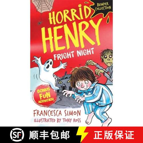 【3-4周达】Horrid Henry: Fright Night [9781510107182]