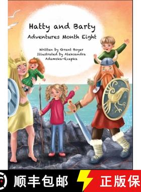 【3-4周达】Hatty and Barty Adventures Month Eight [9781088075364]