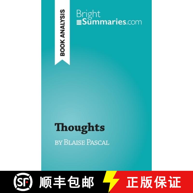 【3-4周达】Thoughts: by Blaise Pascal [9782808698061]