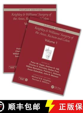 【3-4周达】Keighley & Williams' Surgery of the Anus, Rectum and Colon, Fourth Edition: Two-Volume Set [9781138477384]