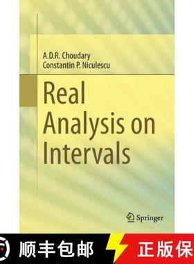 【3-4周达】Real Analysis on Intervals [9788132235637]