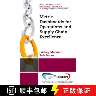 【3-4周达】Metric Dashboards for Operations and Supply Chain Excellence [9781606497685]