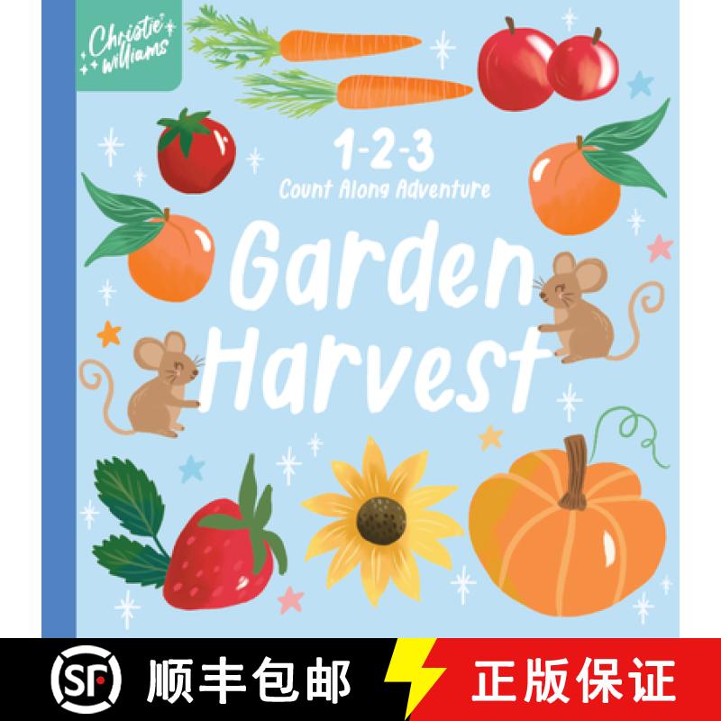 【2-3周达】1 2 3 Count Along Adventure Garden Harvest: Garden Harvest [9781923091337]