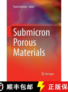 【3-4周达】Submicron Porous Materials [9783319850443]