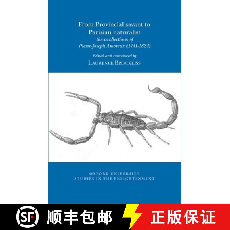 【3-4周达】From Provincial Savant to Parisian Naturalist [9780729412032]