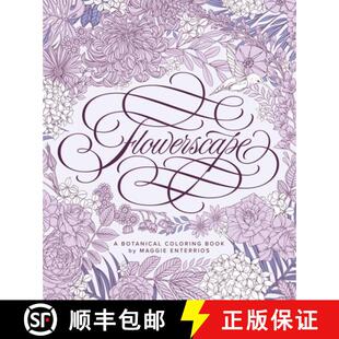 Flowerscape Botanical Book 4周达 Coloring 9781645672166