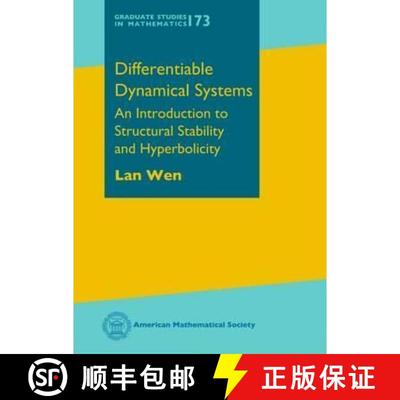【3-4周达】Differentiable Dynamical Systems : An Introduction to Structural Stability and Hyperbolicity [9781470427993]
