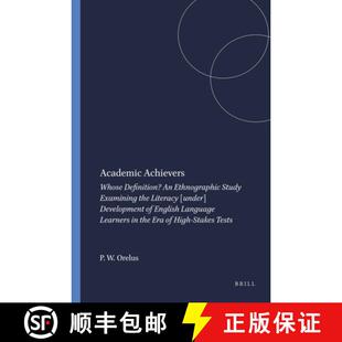 Literacy 4周达 Whose Achievers the under Examining Academic Study Ethnographic 9789460912351 ... Definition?