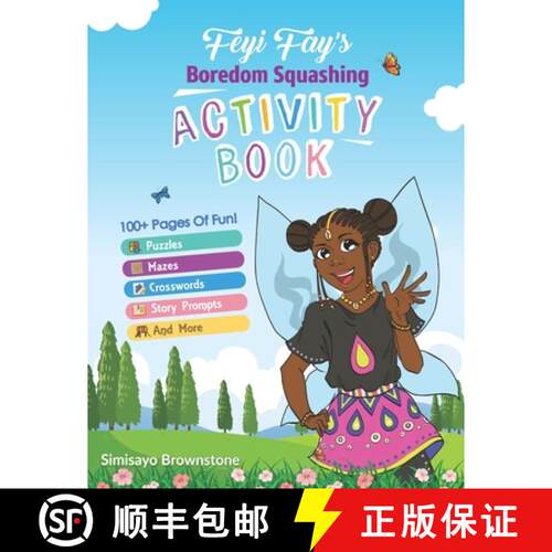 【3-4周达】Feyi Fay's Boredom Squashing Activity Book [9781732231542]
