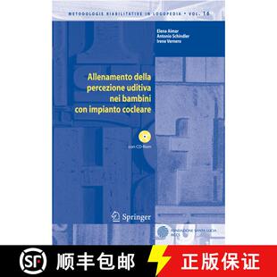 【3-4周达】Allenamento Della Percezione Uditiva Nei Bambini Con Impianto Cocleare [With CDROM] [9788847011861]