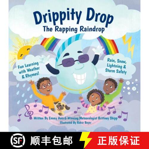 【3-4周达】Drippity Drop, The Rapping Raindrop [9798218987350]
