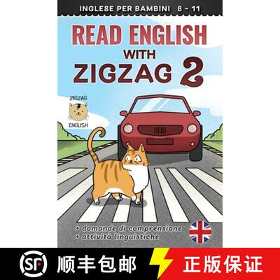 【3-4周达】Read English with Zigzag 2: Inglese per bambini [9781914911262]