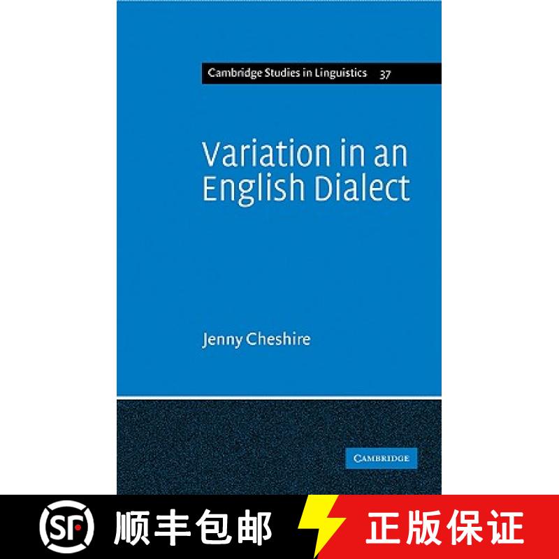 【3-4周达】Variation in an English Dialect: A Sociolinguistic Study - Variation in an English Dialect... [9780521117159]