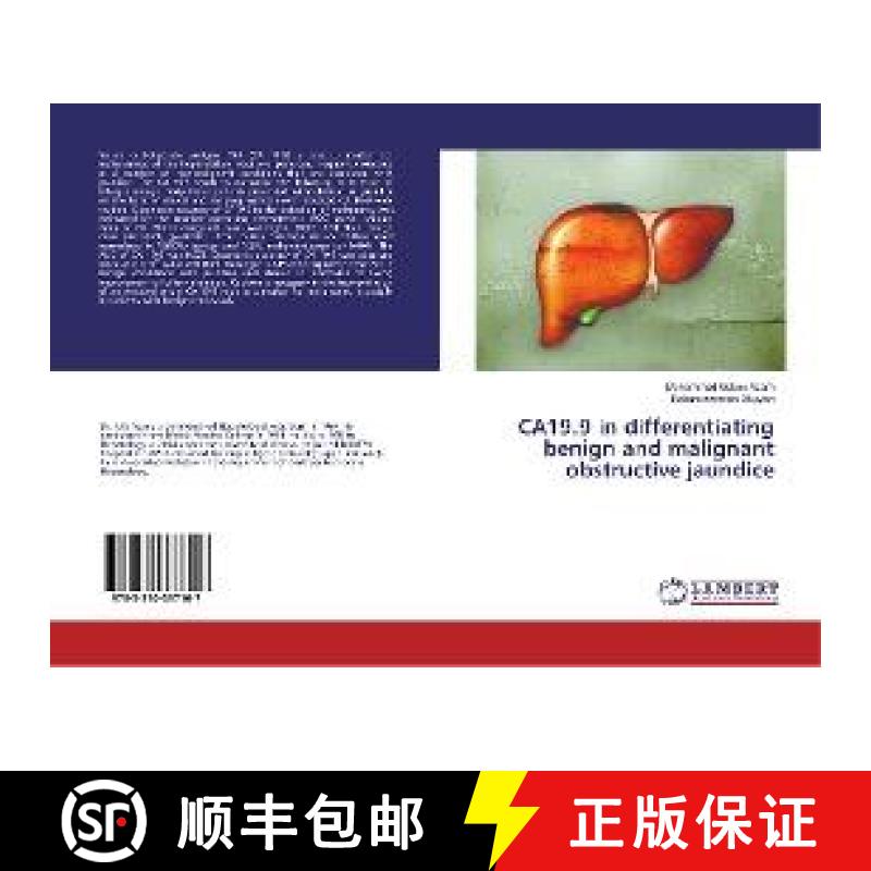 预订 CA19.9 in differentiating benign and malignant obstructive jaundice [9783330337107]
