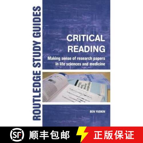 【3-4周达】精装 Critical Reading: Making Sense of Research Papers in Life Sciences and Medicine [9780415344135]