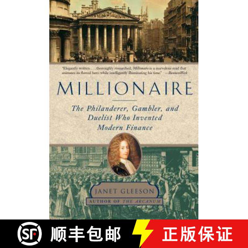 【3-4周达】Millionaire: The Philanderer, Gambler, and Duelist Who Invented Modern Finance [9781501154973]