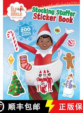 【3-4周达】The Elf on the Shelf: Stocking Stuffer Sticker Book [9780063327511]