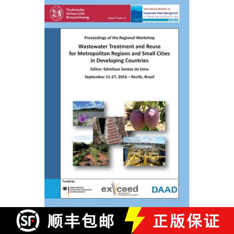 【3-4周达】Wastewater Treatment and Reuse for Metropolitan Regions and Small Cities in Developing Cou... [9783736994546]