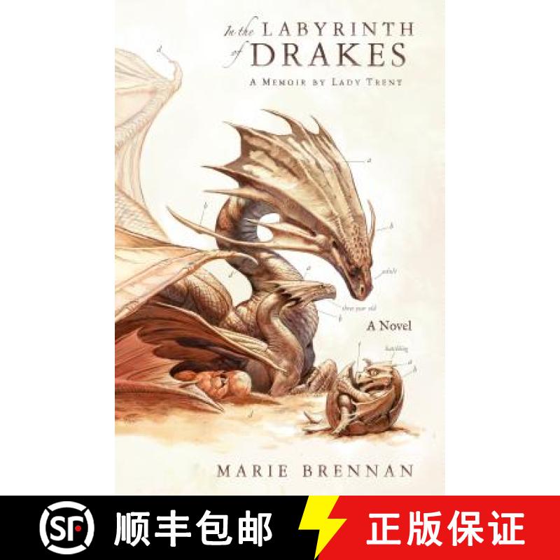 【3-4周达】In the Labyrinth of Drakes: A Memoir by Lady Trent [9780765377647]