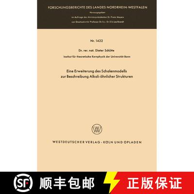 【3-4周达】Eine Erweiterung Des Schalenmodells Zur Beschreibung Alkali-AEhnlicher Strukturen [9783663061618]