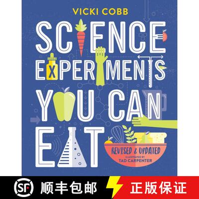 【3-4周达】Science Experiments You Can Eat: Revised Edition [9780062377296]