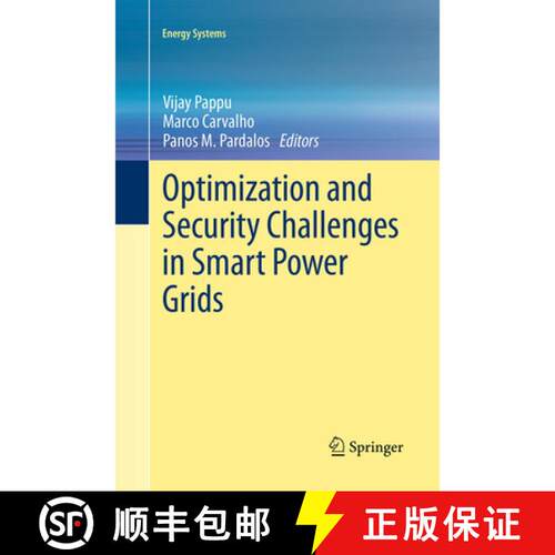 【3-4周达】Optimization and Security Challenges in Smart Power Grids (Softcover reprint of the origin... [9783662524473]