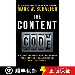 【3-4周达】The Content Code: Six essential strategies to ignite your content, your marketing, and you... [9780692372333]