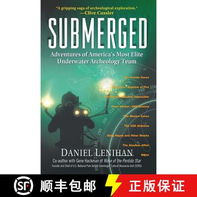 【3-4周达】Submerged: Adventures of America's Most Elite Underwater Archaeology Team [9781557045898]