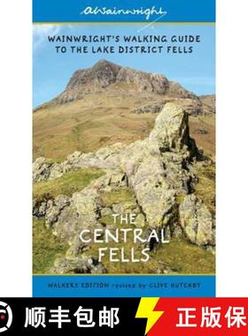 【3-4周达】Central Fells (Walkers Edition): Wainwright's Walking Guide to the Lake District Fells Boo... [9780711236561]