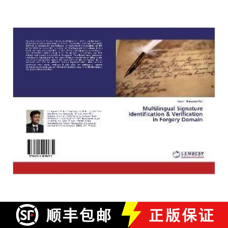 预订 Multilingual Signature Identification & Verification in Forgery Domain [9786202019675]