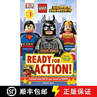 【3-4周达】DK Readers L1: LEGO DC Super Heroes: Ready for Action! [9781465401748]
