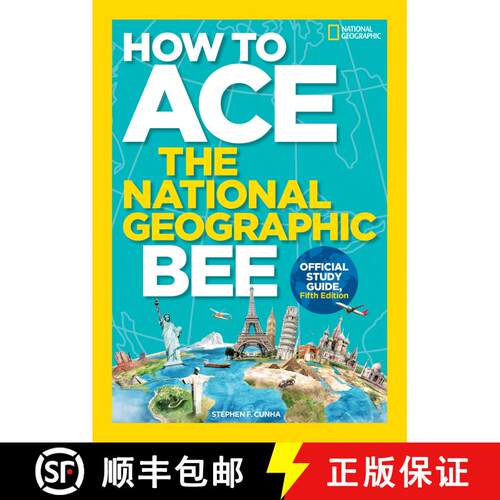 【3-4周达】How to Ace the National Geographic Bee, Official Study Guide, Fifth Edition [9781426330803]